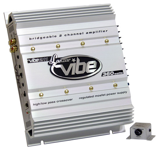Vibe 360 Watt 2 Channel Mosfet Amplifier (RBVIBE211) Wholesale