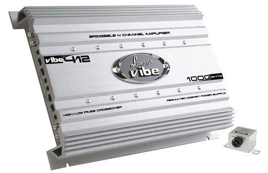 Vibe 1000 Watt 4 Channel Mosfet Amplifier (VIBE412)