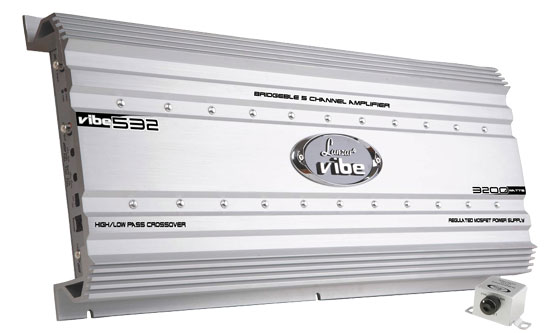 Vibe 3200 Watt 5 Channel Mosfet Amplifier (VIBE532)