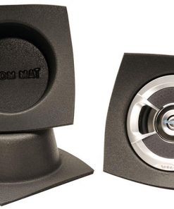 DEI Boom Mat Speaker Baffles 4 Round Slim Pack of 2