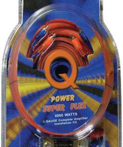 Qpower 0 Gauge Amp Kit Super Flex