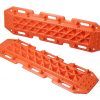 Maxsa ESCAPER BUDDY ORANGE TRACTION MATS- SET OF 2
