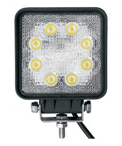 MAX POWER 4" SQUARE SPOT LIGHT; 27 WATTS