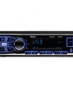 Boss Mechless AM/FM Receiver USB SD Memory Card Ports Front AuxIn