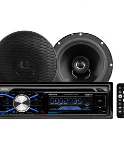 Boss 508UAB CD/MP3 AM/FM Receiver With USB/SD Plus one Pair of 6.5