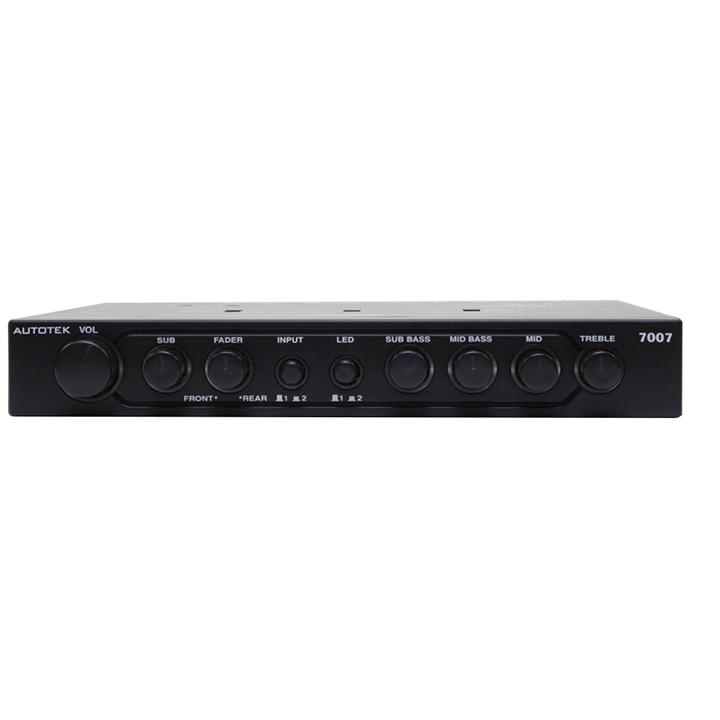 EQUALIZER/CROSSOVER AUTOTEK 1/2 DIN 4 BAND;2-WAY