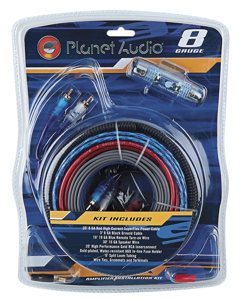 Planet 8 Gauge Amp Kit