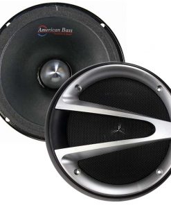 American Bass 6.5" Midrange (Each) with Grill & Neodymium Magnet 4 Ohm