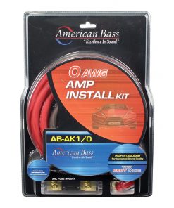 AMPLIFIER WIRING KIT 0 GAUGE AMERICAN BASS