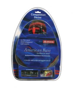 AMPLIFIER WIRING KIT 4 GAUGE AMERICAN BASS MINI