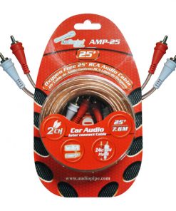 RCA CABLE 25' AUDIOPIPE OFC CLEAR INSTALLER SERIES