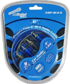 Audiopipe Oxygen Free RCA Audio Cable 6 Ft