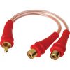 RCA SPLITTER AUDIOPIPE 1M-2F CLEAR INSTALLER SERIES