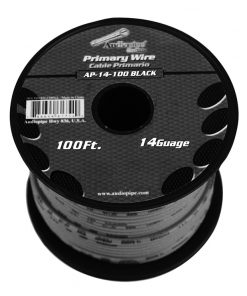 Audiopipe 14 Gauge 100Ft Primary Wire Black