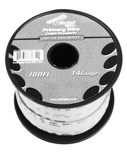 Audiopipe 14 Gauge 100Ft Primary Wire white