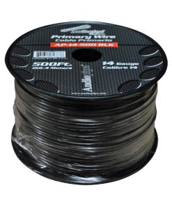 Audiopipe 14 Gauge 500Ft Primary Wire Black