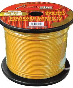 Audiopipe 14 Gauge 500Ft Primary Wire Yellow