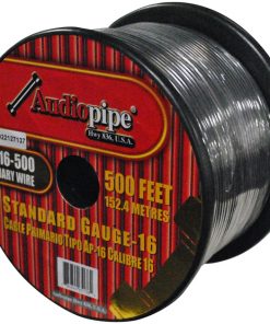 Audiopipe 16 Gauge 500Ft Primary Wire Black
