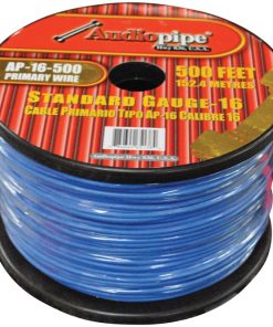 Audiopipe 16 Gauge 500Ft Primary Wire Blue