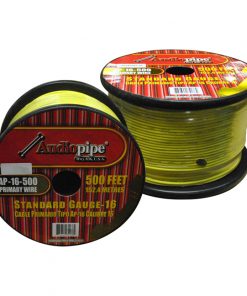 Audiopipe 16 Gauge 500Ft Primary Wire Yellow