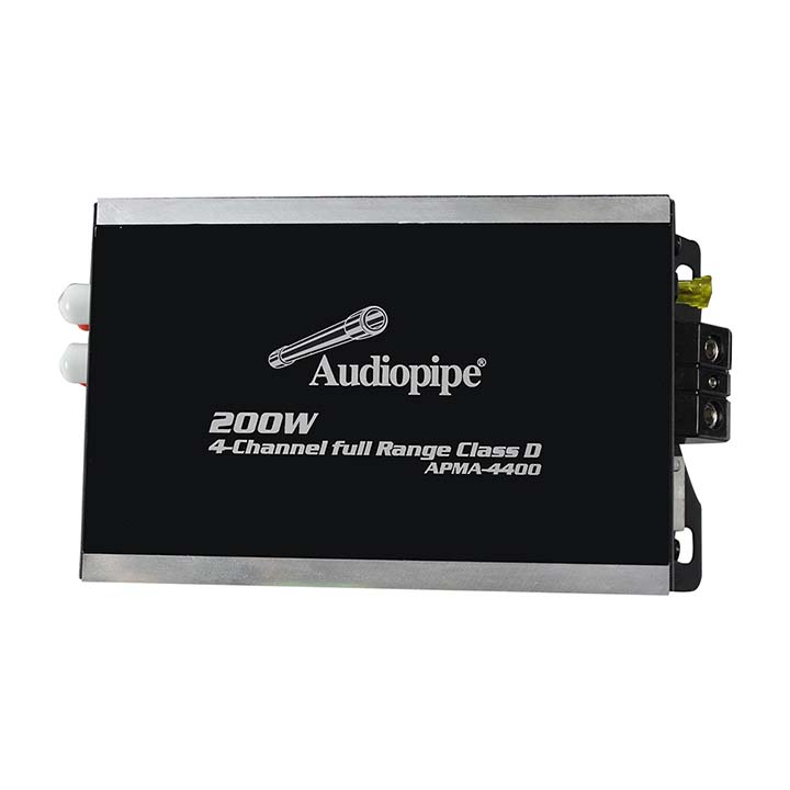 Audiopipe Mini Design 4 ch. Class D Amplifier 4X50 Watts RMS APMA4400 - Image 3