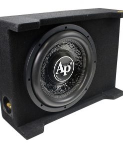 Alternative view of Audiopipe 12" Loaded Sealed Enclosure 800 Watts Shallow Mount 4 ohm APSBSP12BDF