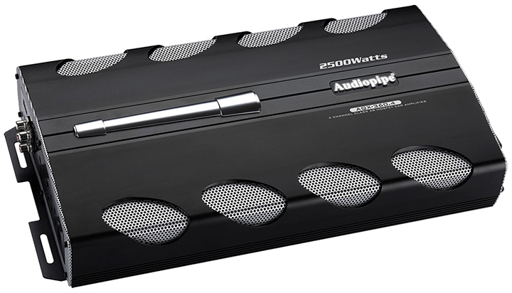 Amplifier Audiopipe 2500W 4ch Remote bass boost AQX360.4 - Image 2