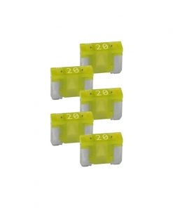 Audiopipe 20A Low Profile Mini Fuse 10 Pack