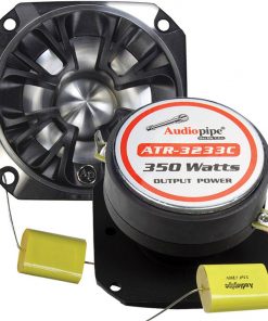 Audiopipe Bullet Tweeter 350 Watts 4 ohm Silver with grill