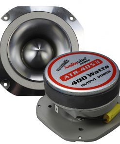 AUDIOPIPE 400W MAX ALUMINUM TWEETER(Sold each) DIAMOND CHROME CUTTING FINISH