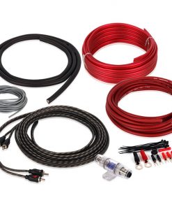 Belva Complete Amp Kit 8 Gauge with RCA