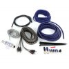 Belva Complete 8 Gauge Amp Kit Blue wire