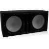 Belva Dual 10" Ported Empty Enclosure Black Face