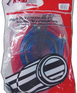 Amp wiring kit Audiopipe 4GA up to 2100watts * BMS2100SX *poly bag*