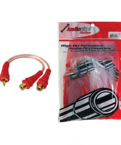 Alternative view of RCA SPLITTER 1M-2F AUDIOPIPE 1 BAG OF 10= 1 UNIT BMSYM2F