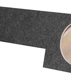 EMPTY WOOFER BOX DODGE X-CAB '96-'01; DUAL 10"; Under seat FRONT fire