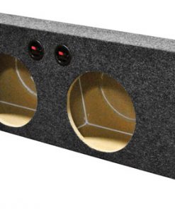 Qpower 2 Hole 10" Ford 2009-Current Xcab/Super Crew Under seat Downfiring Boxed