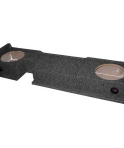 EMPTY WOOFER BOX FORD X-CAB '00-'03; DUAL 10";