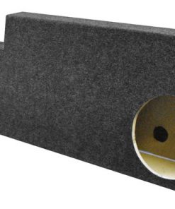 Qpower Ford Super Duty 2004-2013 2 Hole 10" Empty Woofer Box. Berhind seat!