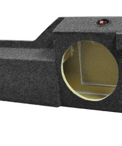 Alternative view of Qpower 2-10" Hole Emtpy Woofer Box for 2005-Current Nissan Frontier Under seat downfire BQFRONTIER102005