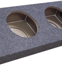 Alternative view of EMPTY WOOFER ENCLOSURE QPOWER DUAL 10" 'T' SHAPE BQGMC102004