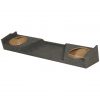 Empty Woofer Box Dual 12" for GMC XCab 07-13 high transmission