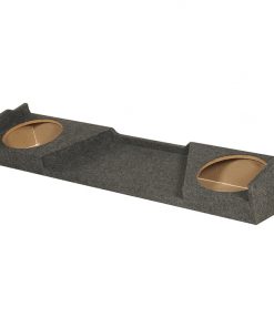 Empty Woofer Box Dual 12" for GMC XCab 07-13 high transmission