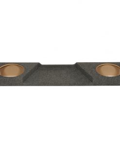 Alternative view of Empty Woofer Box Dual 12" for GMC XCab 07-13 high transmission BQGMC122007HT