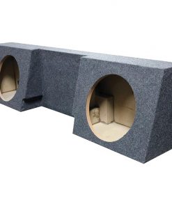 QPower 2 hole 12" for 2007 & up GMC/Chevy Single cab behind seat boxed