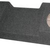 EMPTY WOOFER BOX GMC XCAB '99-06 DOWNFIRING; 2 (12")