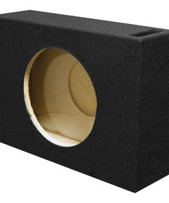 Qpower Single 12" Shallow Vented Woofer Box with an outer carton