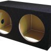 Qpower Dual 10" Woofer Box 2 Hole with outer carton