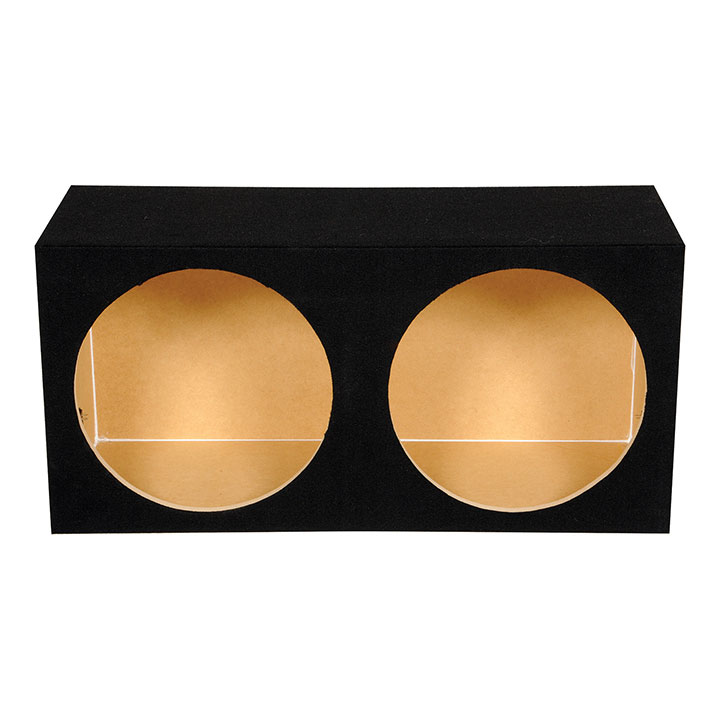 Qpower 15" empty 2 hole enclosure with an outer carton BSOLO152HOLE - Image 2
