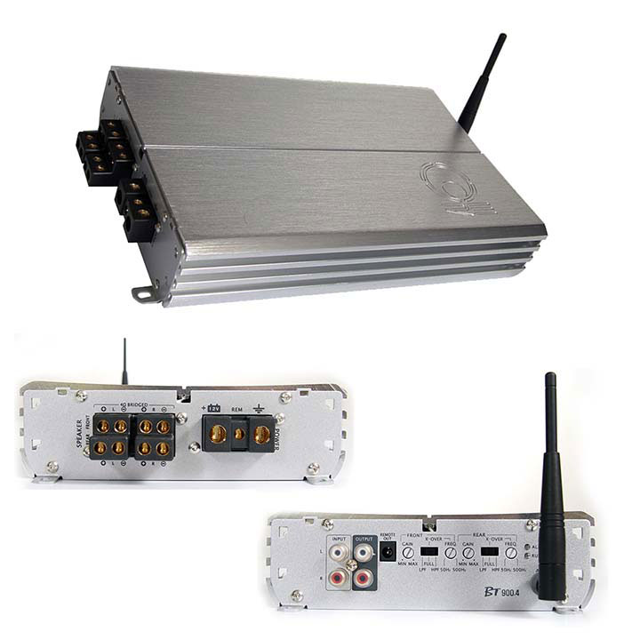 RE Audio 4-CH Bluetooth Car Amplifier 480W RMS